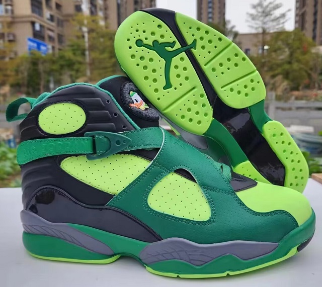 Air Jordan 8 Retro 2024 VIII Ducks Green